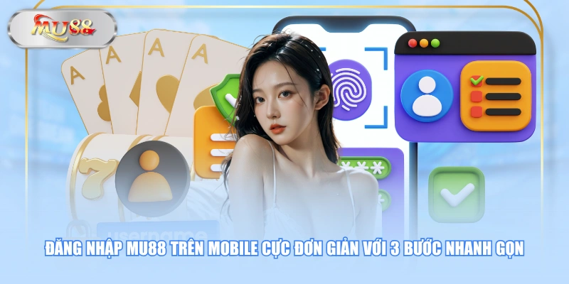 Đăng nhập MU88 trên mobile cực đơn giản với 3 bước nhanh gọn